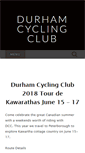 Mobile Screenshot of durhamcycling.com